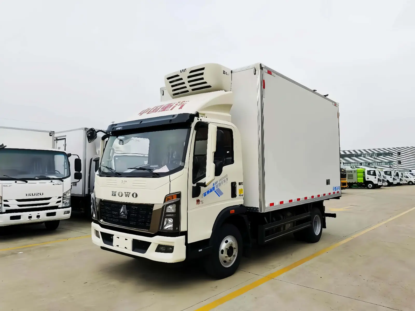 HOWO 4x2 10Ton Refrigerated Truck