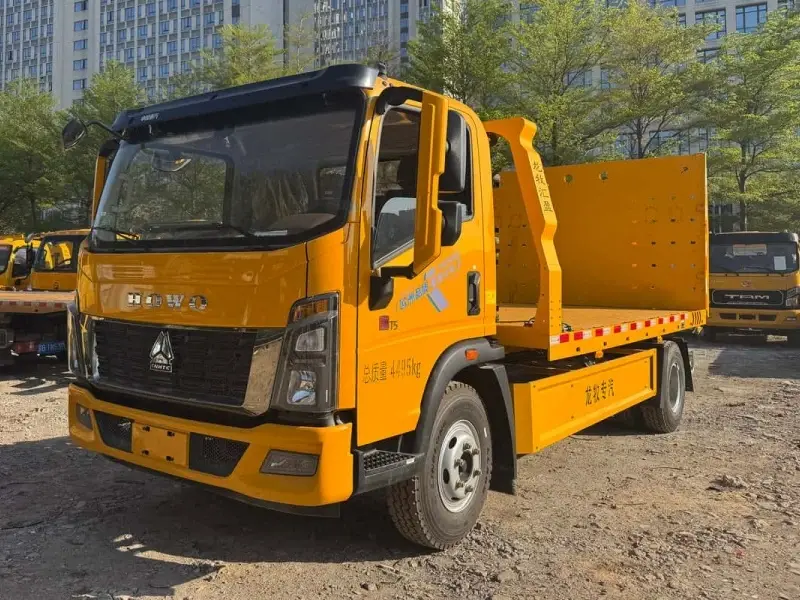 HOWO 4x2 Flatbed Tow Truck