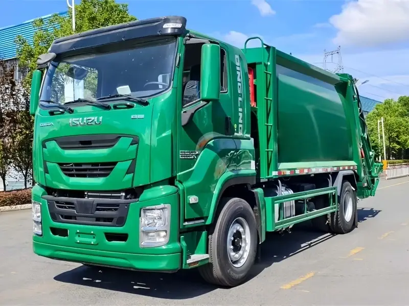Used ISUZU GIGA Garbage Compactor Truck 12CBM