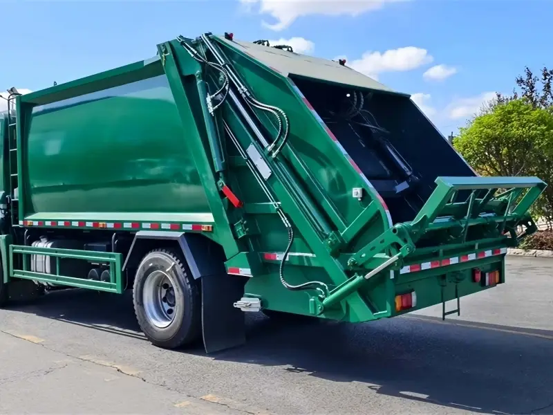 Used ISUZU GIGA Garbage Compactor Truck 12CBM