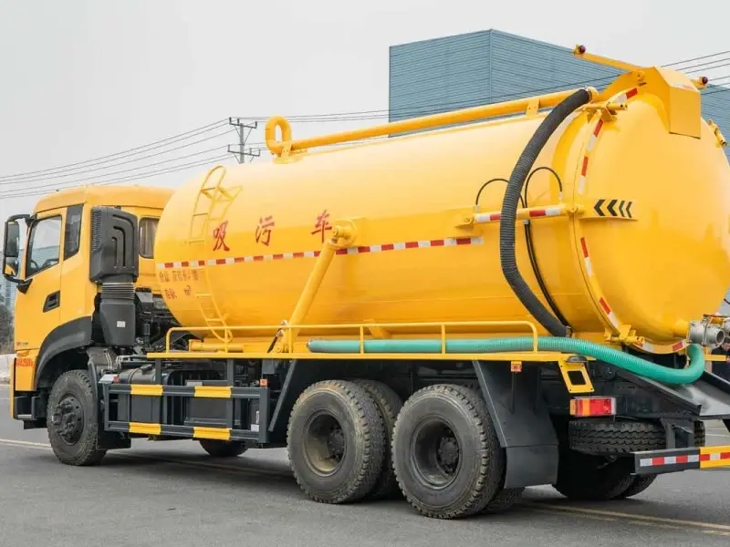 DONGFENG 6x4 Vacuum Sewage Suction Truck