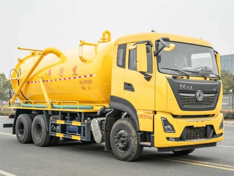 DONGFENG 6x4 Vacuum Sewage Suction Truck