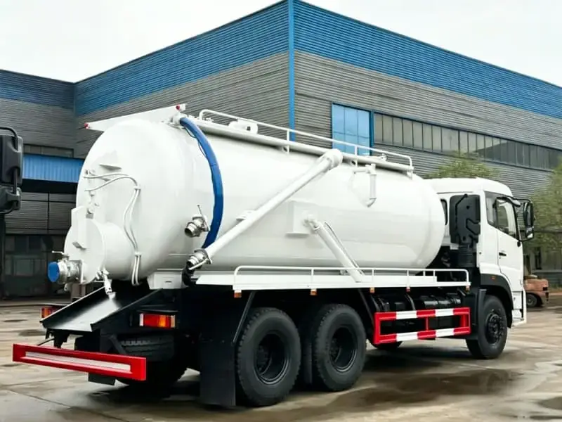 DONGFENG 6x4 15 CBM Vacuum Sewage Truck