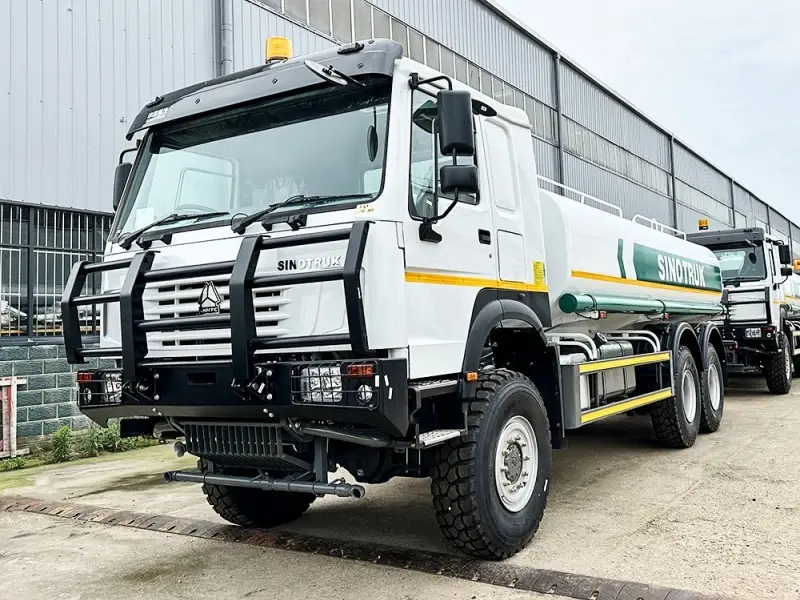 HOWO 6x4 380HP Water Tanker Truck