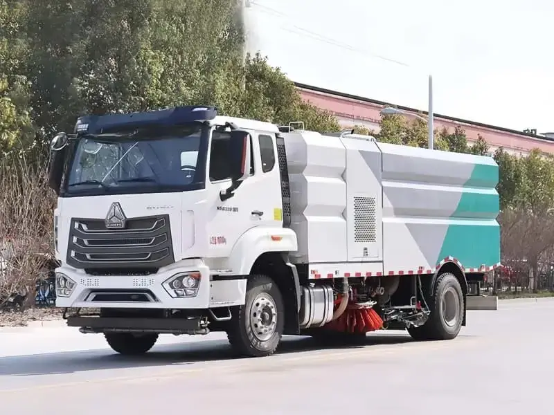 HOWO 4x2 16 CBM Street Sweeper Truck