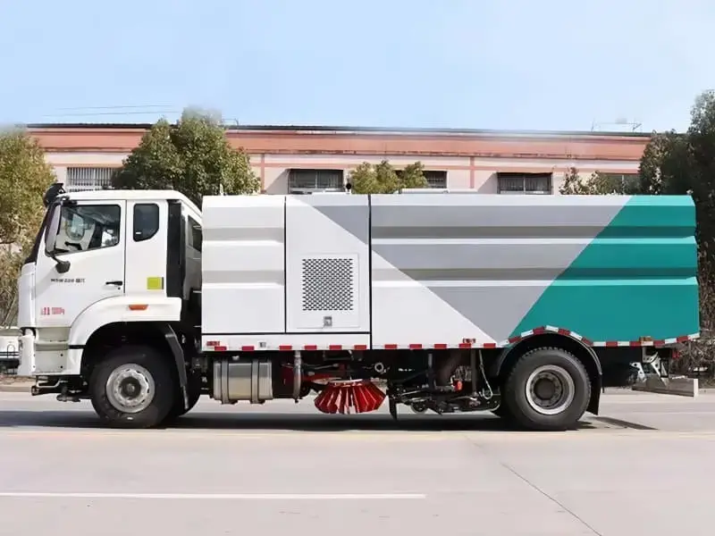 HOWO 4x2 16 CBM Street Sweeper Truck