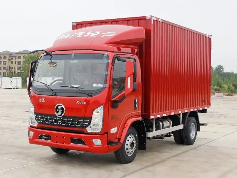 SHACMAN K5000 4x2 Box Truck