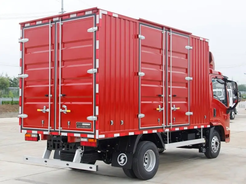 SHACMAN K5000 4x2 Box Truck