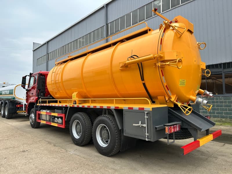 HOWO 371 Sewage suction truck-3 HOWO 371 Sewage suction truck-3