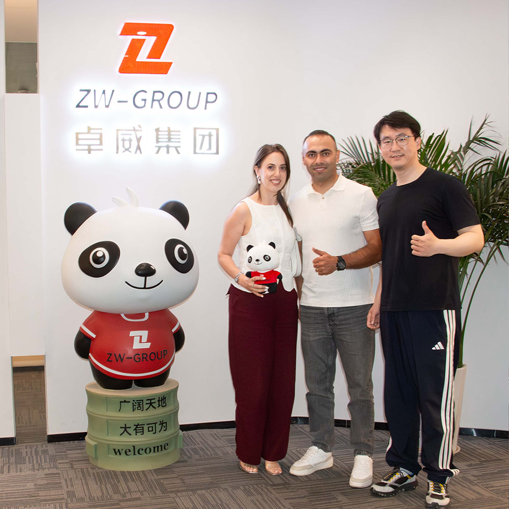 Armenian client visits ZW Group.