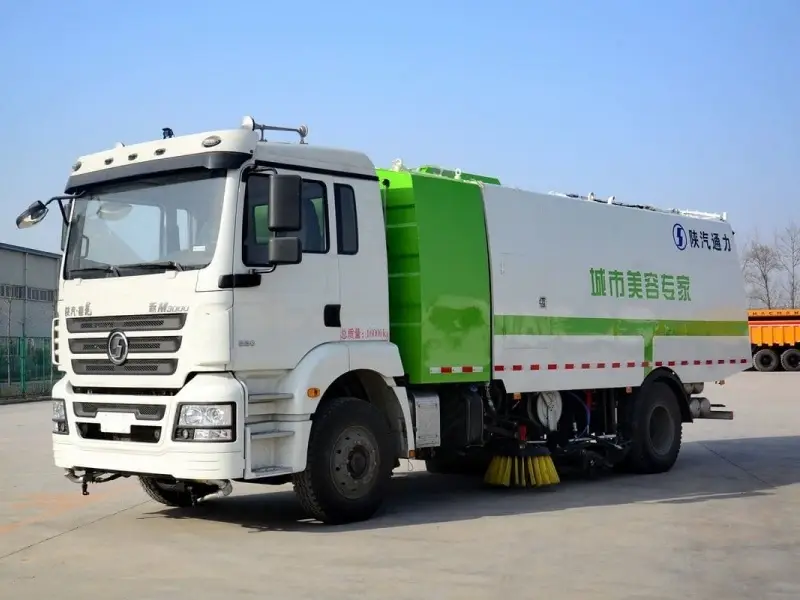 SHACMAN M3000 Sweeper-Scrubber Truck
