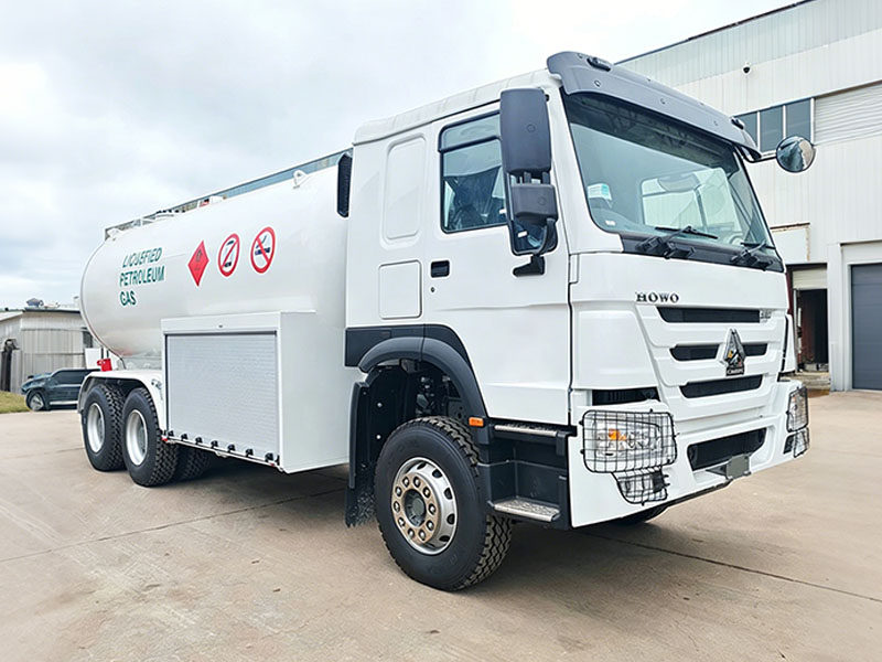 HOWO 6x4  Propane Tanker Truck