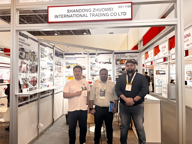 ZW Group Showcases Rigid Trucks at BIG5 Dubai 2025, Securing Multiple On-Site Orders