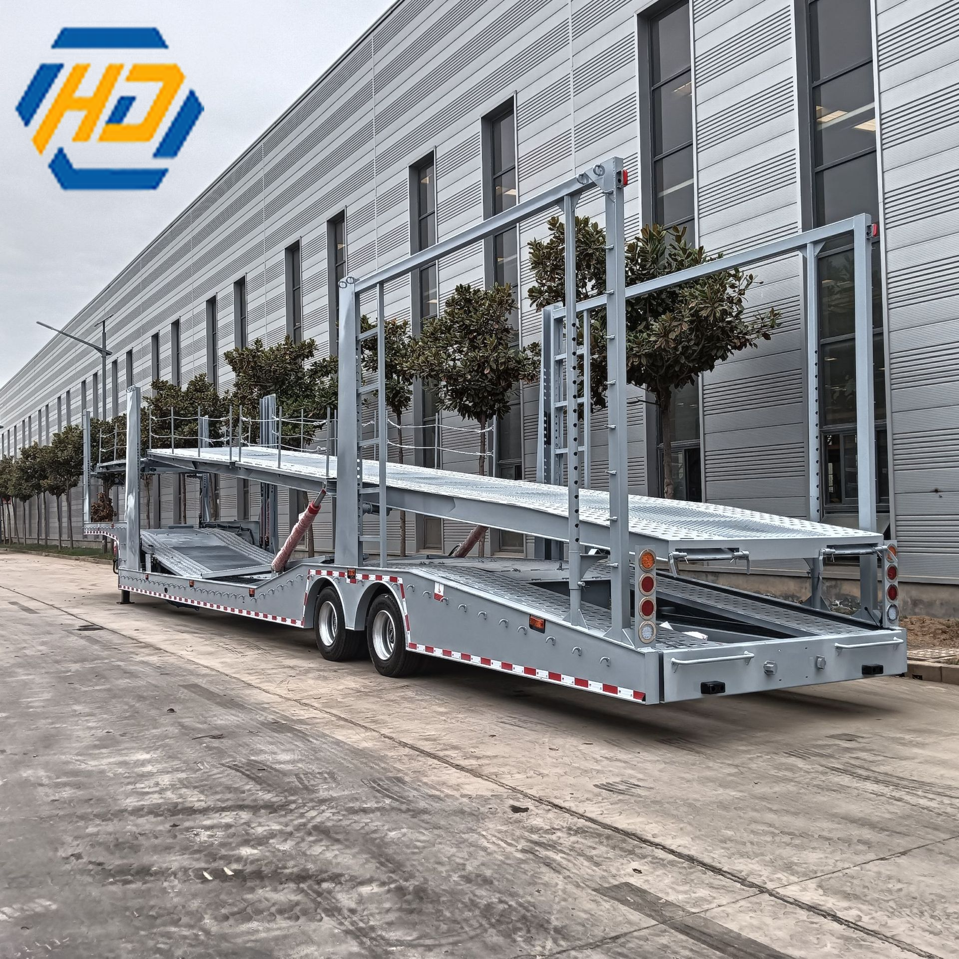 2 Axle Car Carrier Trailer