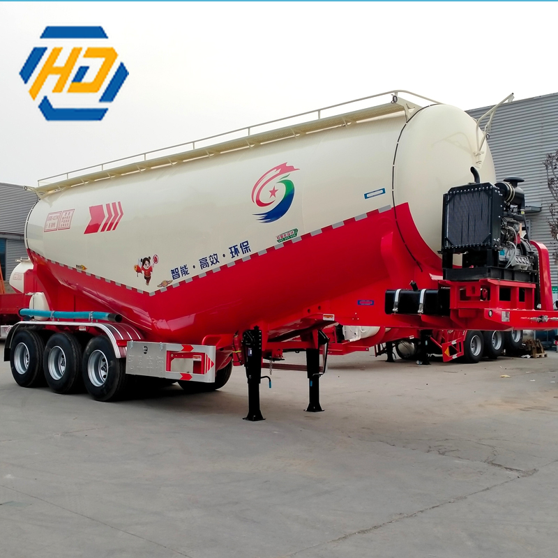3 Axle Bulk Cement Tanker Trailer