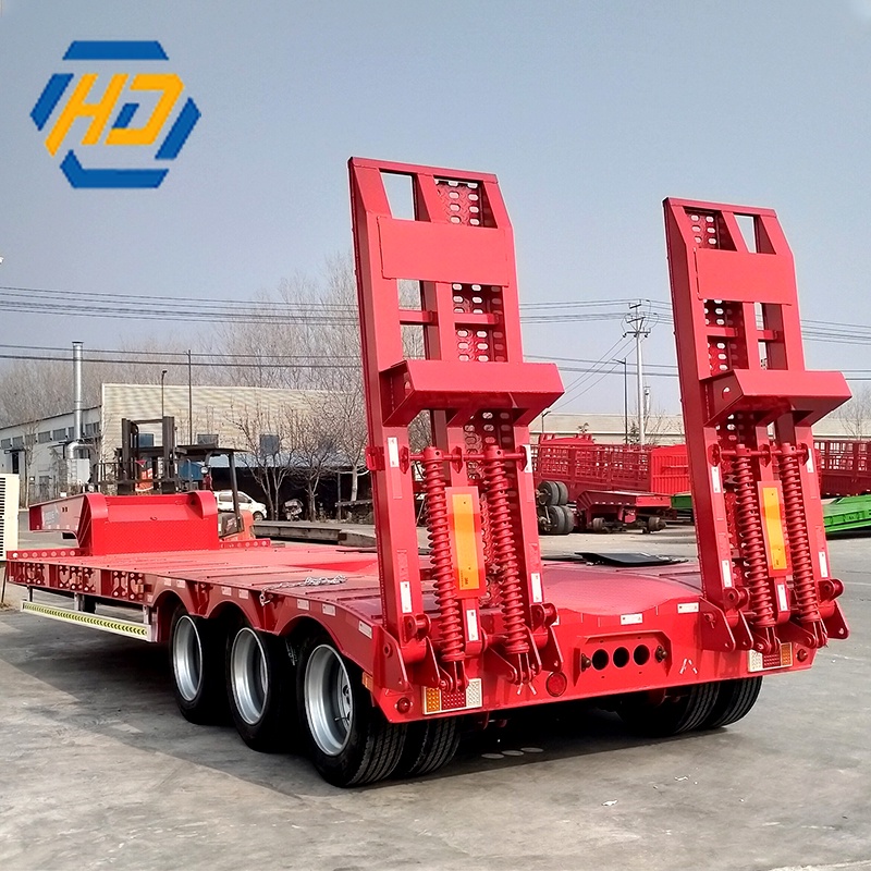 4 Axles Low Bed Trailers