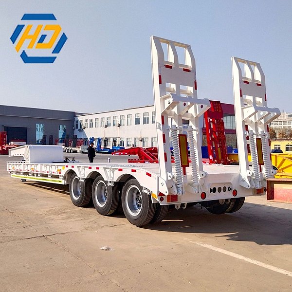 4 Axles Low Bed Trailers