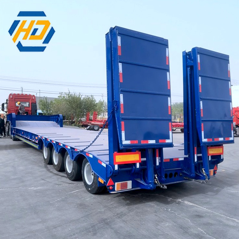6 Axles Low Bed Trailers