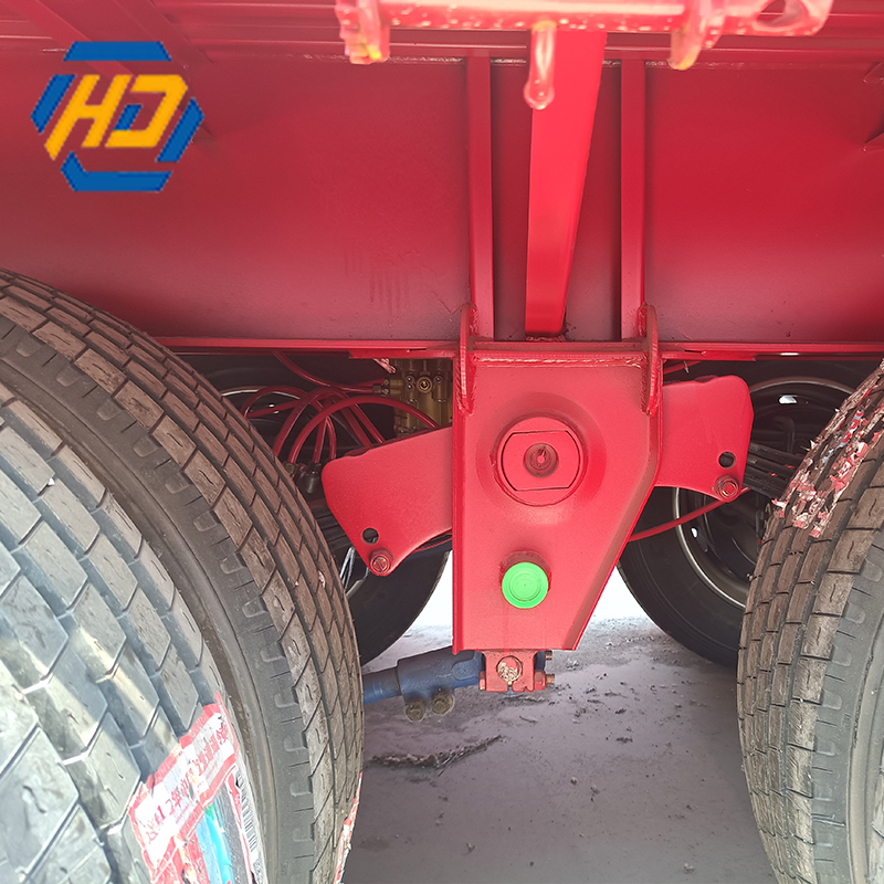 3 Axle Side Curtain Semi Trailer