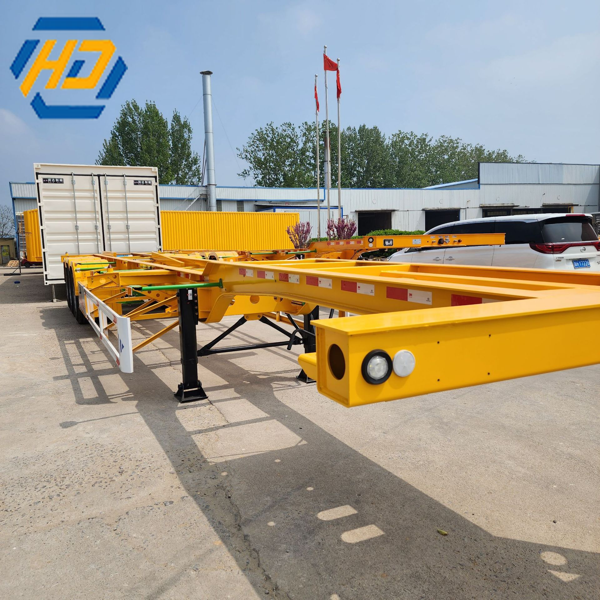 2 Axle 40FT Container Chassis