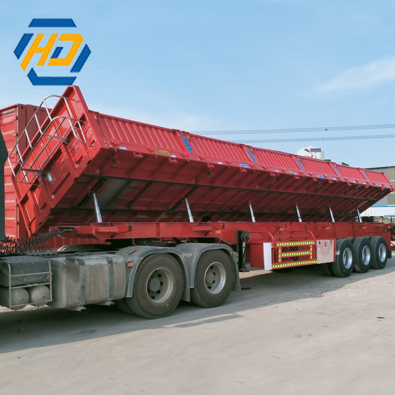 60 Ton Side Tipper Semi-Trailer