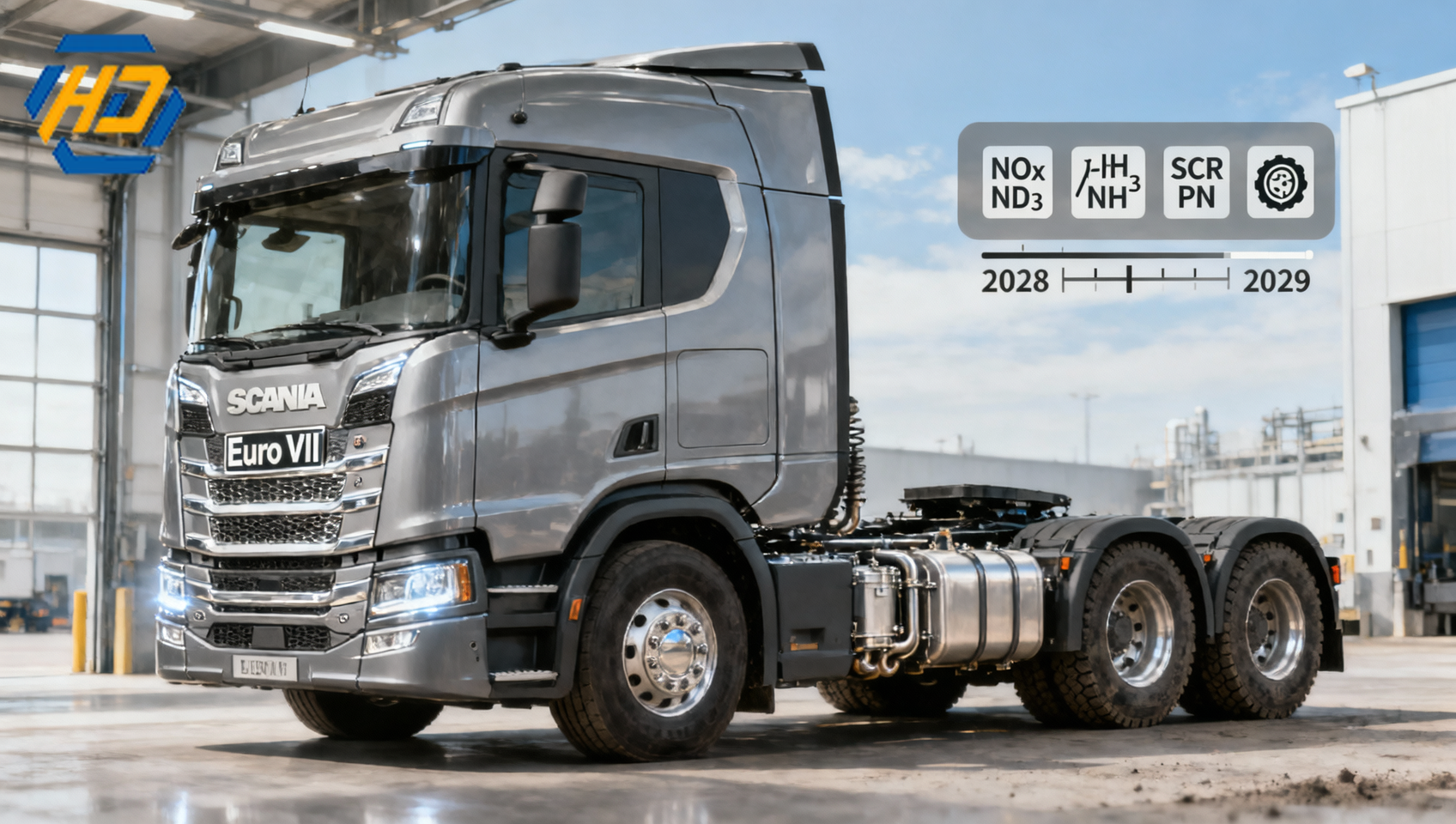 Euro VII Heavy-Duty Trucks Enter Pre-Order Phase Ahead of 2028 EU Mandate