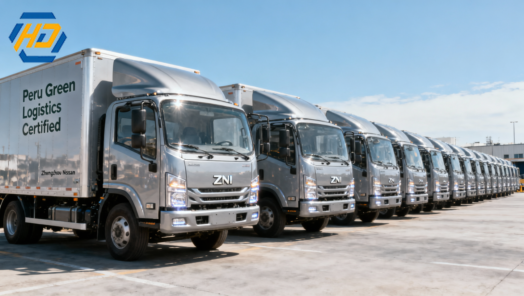 Zhengzhou Nissan Delivers 50 EV Light Trucks to Peru