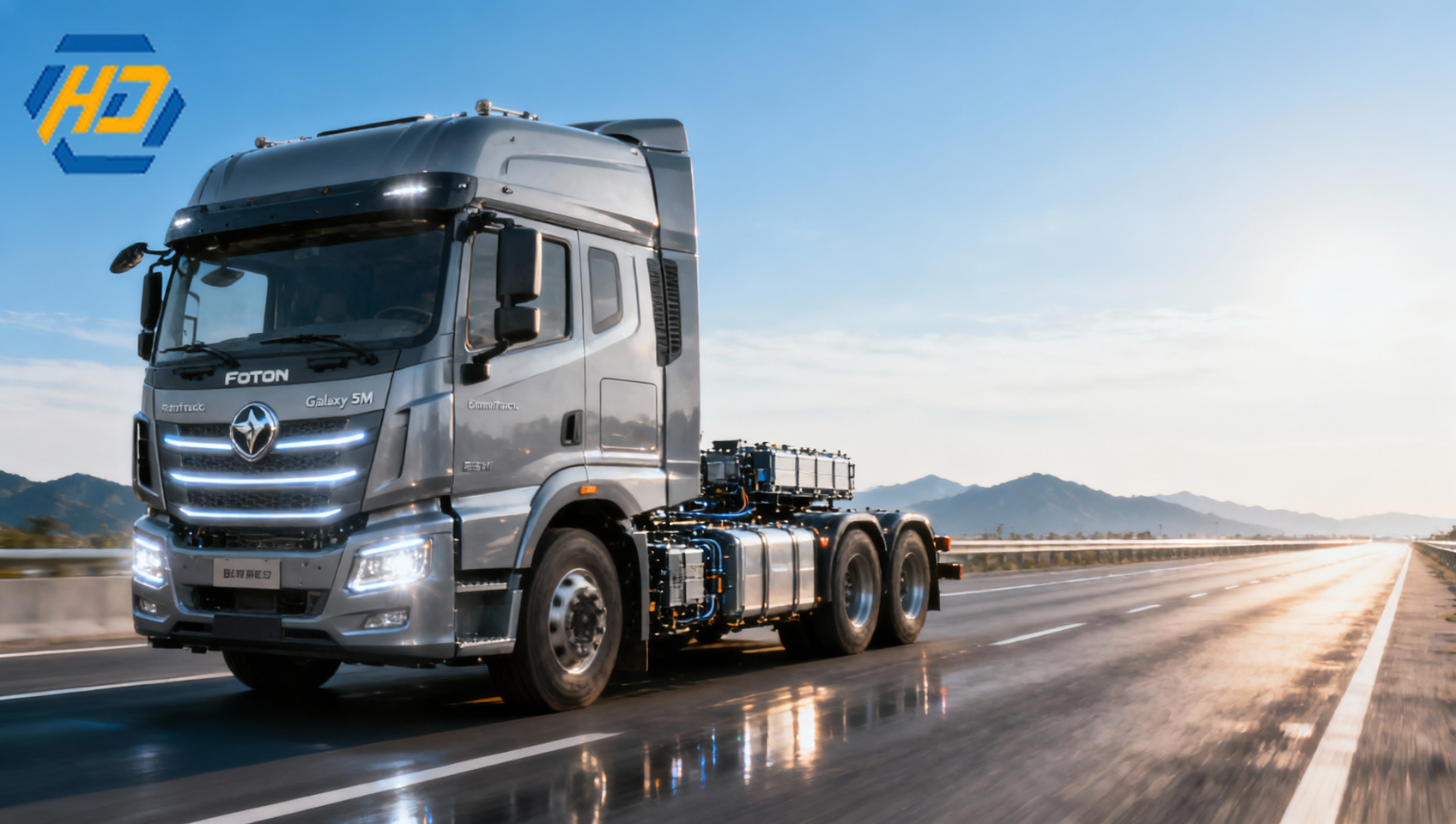 OmniTruck Galaxy 5M BEV Heavy-Duty Truck Completes Cross-Provincial Test