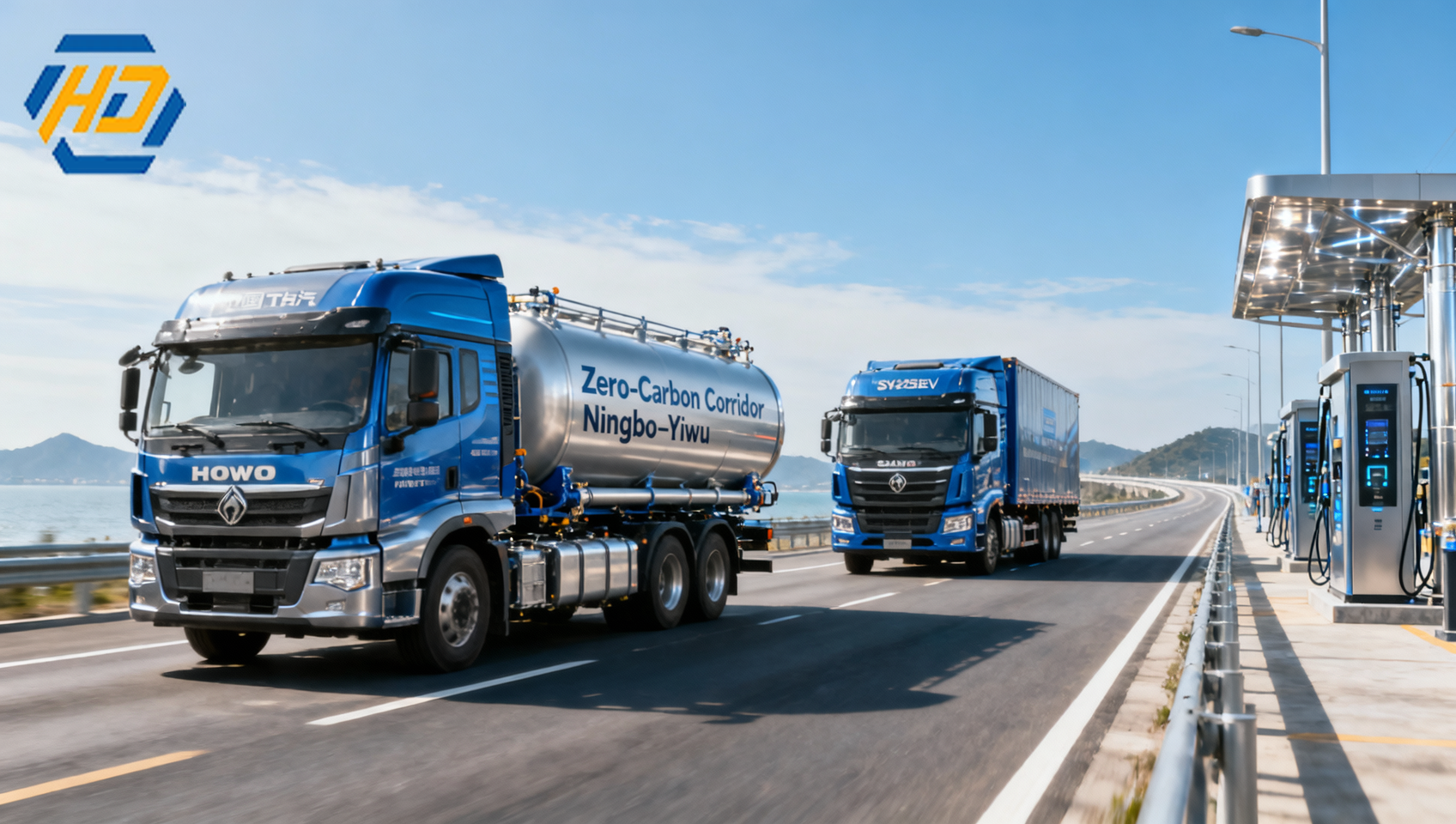 China Launches First Zero-Carbon Heavy-Truck Corridor: Ningbo–Yiwu