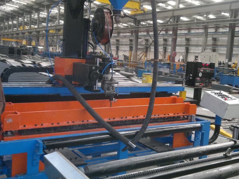 Iran - Steel plate butt welding machine