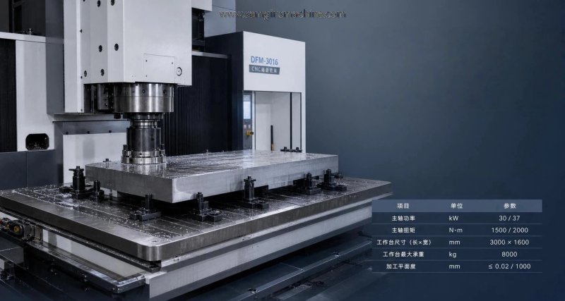 How to Choose a Face Milling Machine: Spindle Power, Table Size, and Accuracy