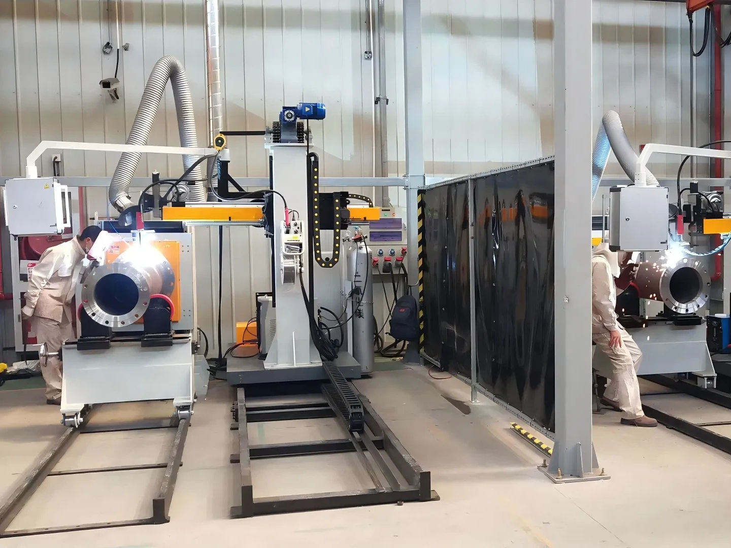 PPCW16 heavy duty Chuck Pipe Welding Station