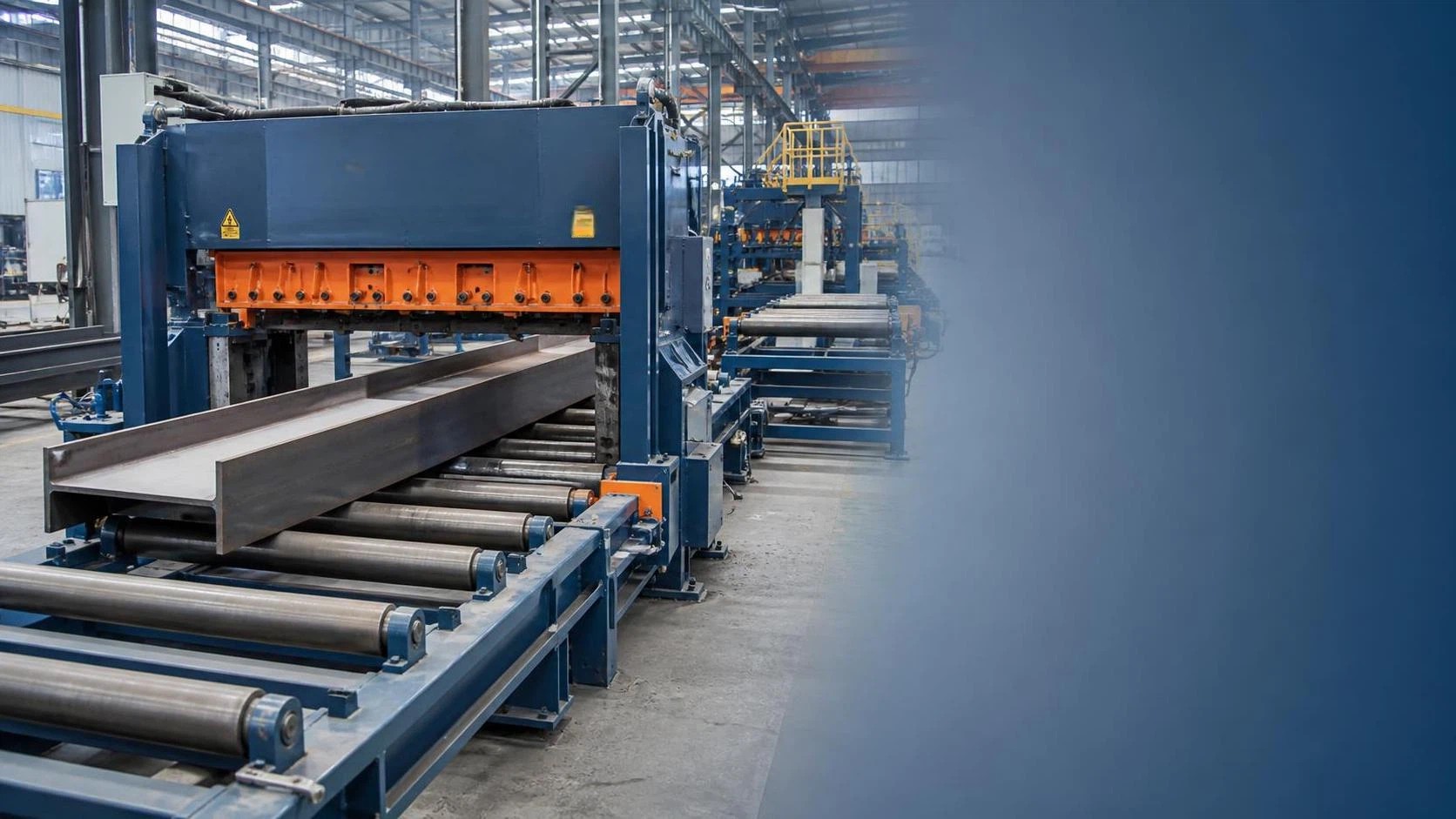 Can a Shearing Machine Fit into an Existing H-Beam Production Line Can a Shearing Machine Fit into an Existing H-Beam Production Line