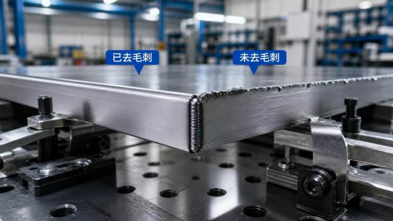 Why Deburring Sheet Metal Edges Matters for Welding Quality and Operator Safety