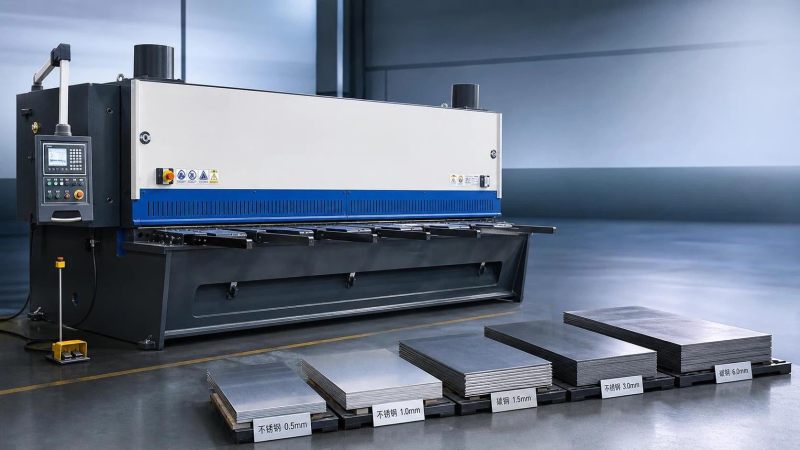 When Does a Custom Hydraulic Swing Beam Shear Make Sense for Mixed-Batch Fabrication?