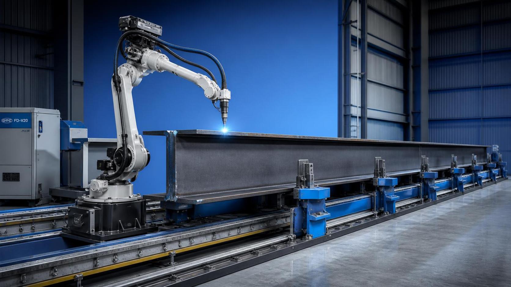 When a cantilever welding robot suits large workpiece welding When a cantilever welding robot suits large workpiece welding