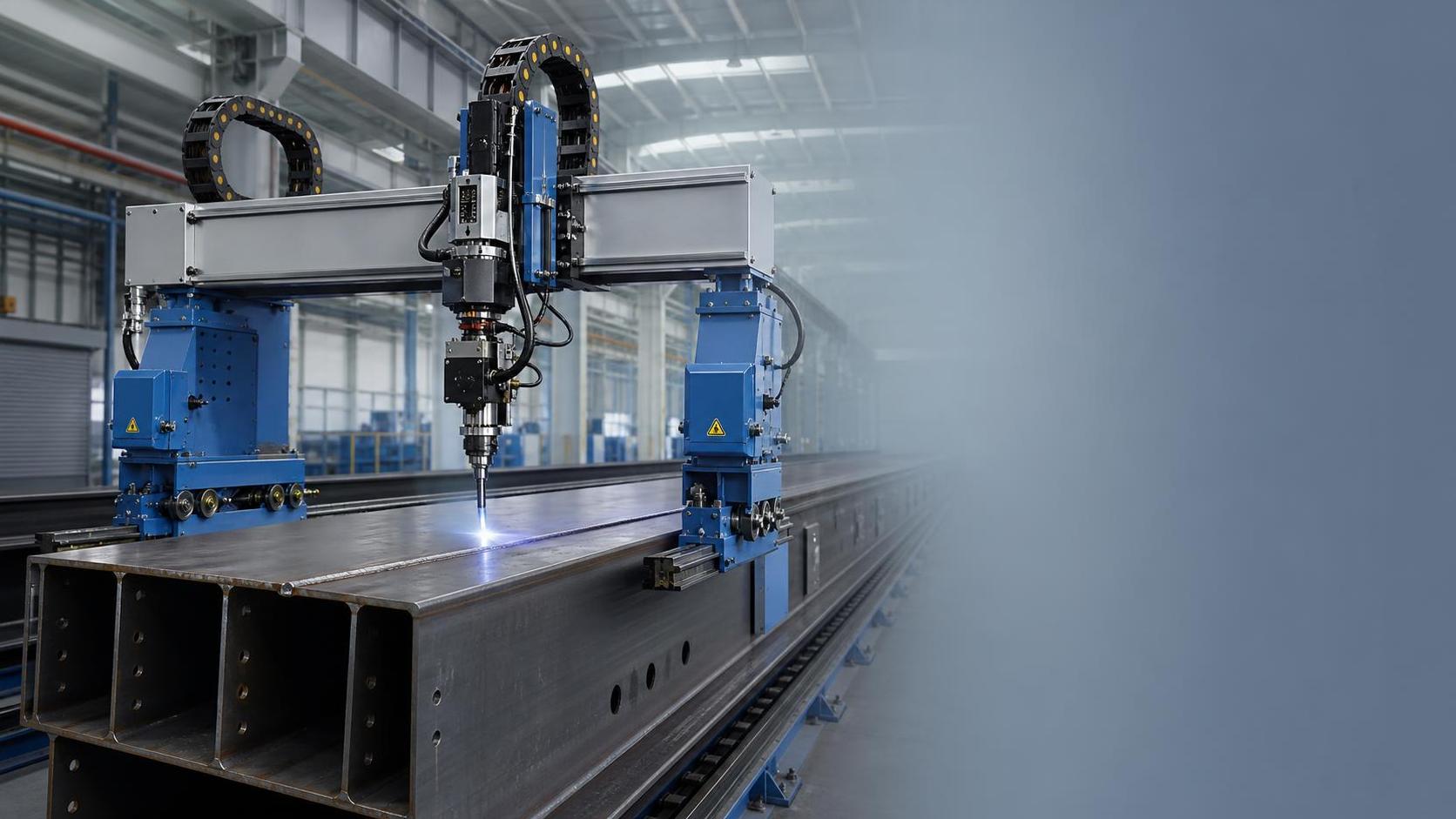 How a dual motor welding robot improves travel stability on long seams