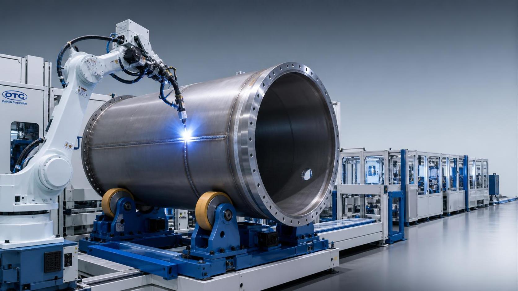 How Welding Robots Improve Circumferential Seam Quality in Pressure Vessels