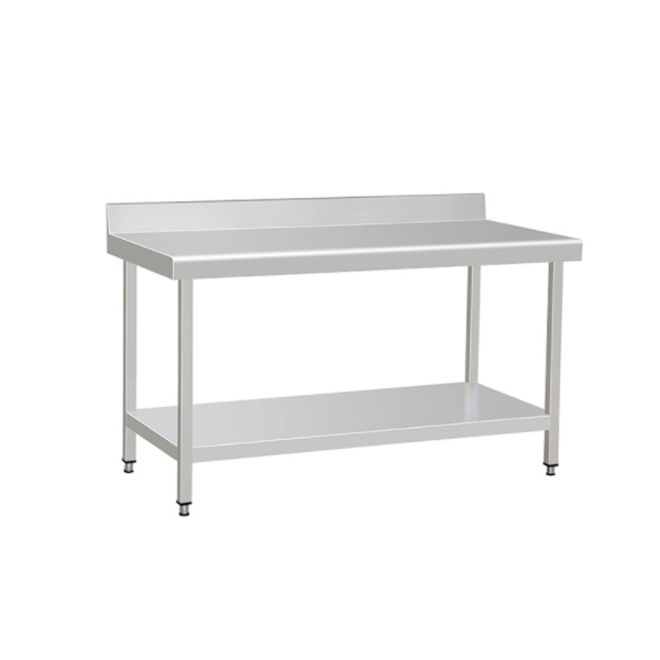 Square Leg Stainless Steel Workbench