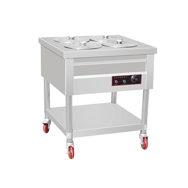 Stainless Steel Porridge Cart