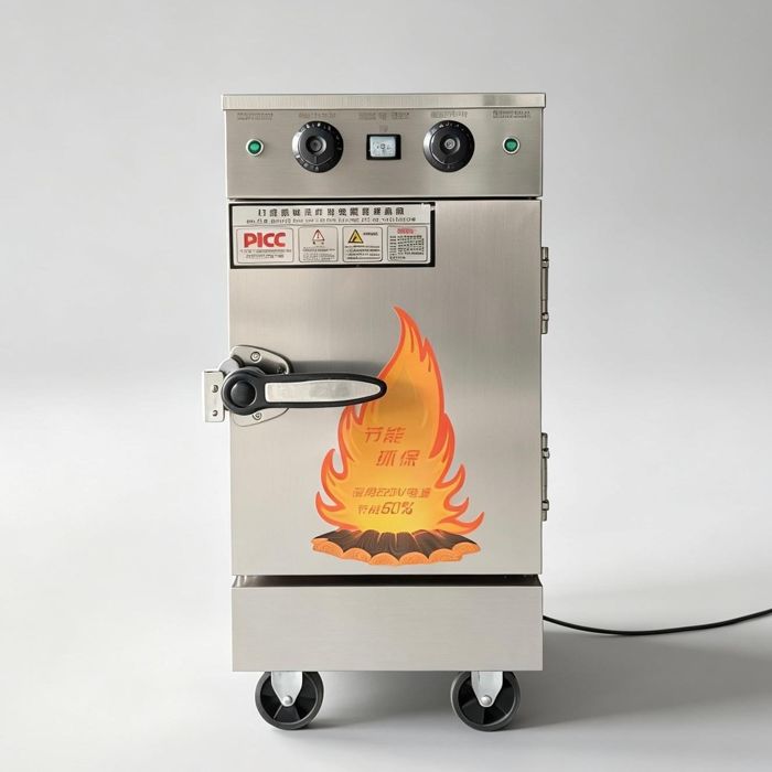 Small 4-dish rice steamer with timer