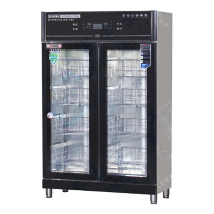 Smart Touch Melamine KR Series (All Black), 1300L Twin Door