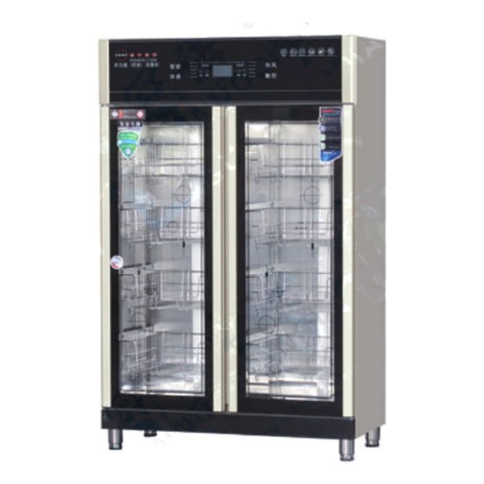 Smart Touch Melamine KR Series (Silver/Black), 1300L Twin Door
