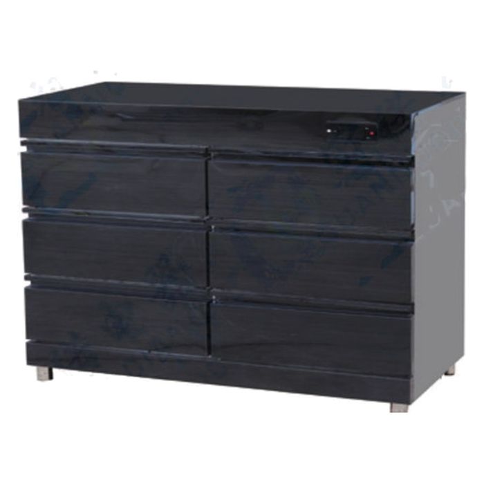 Smart Inverter Deluxe Sterilizer, Black Steel 6 Drawers