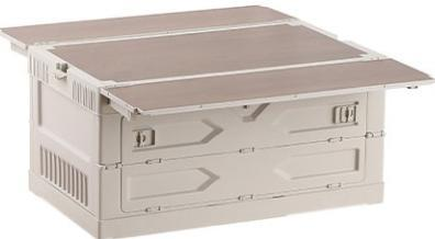 YN8890-BL Flip-Top Foldable Storage Box