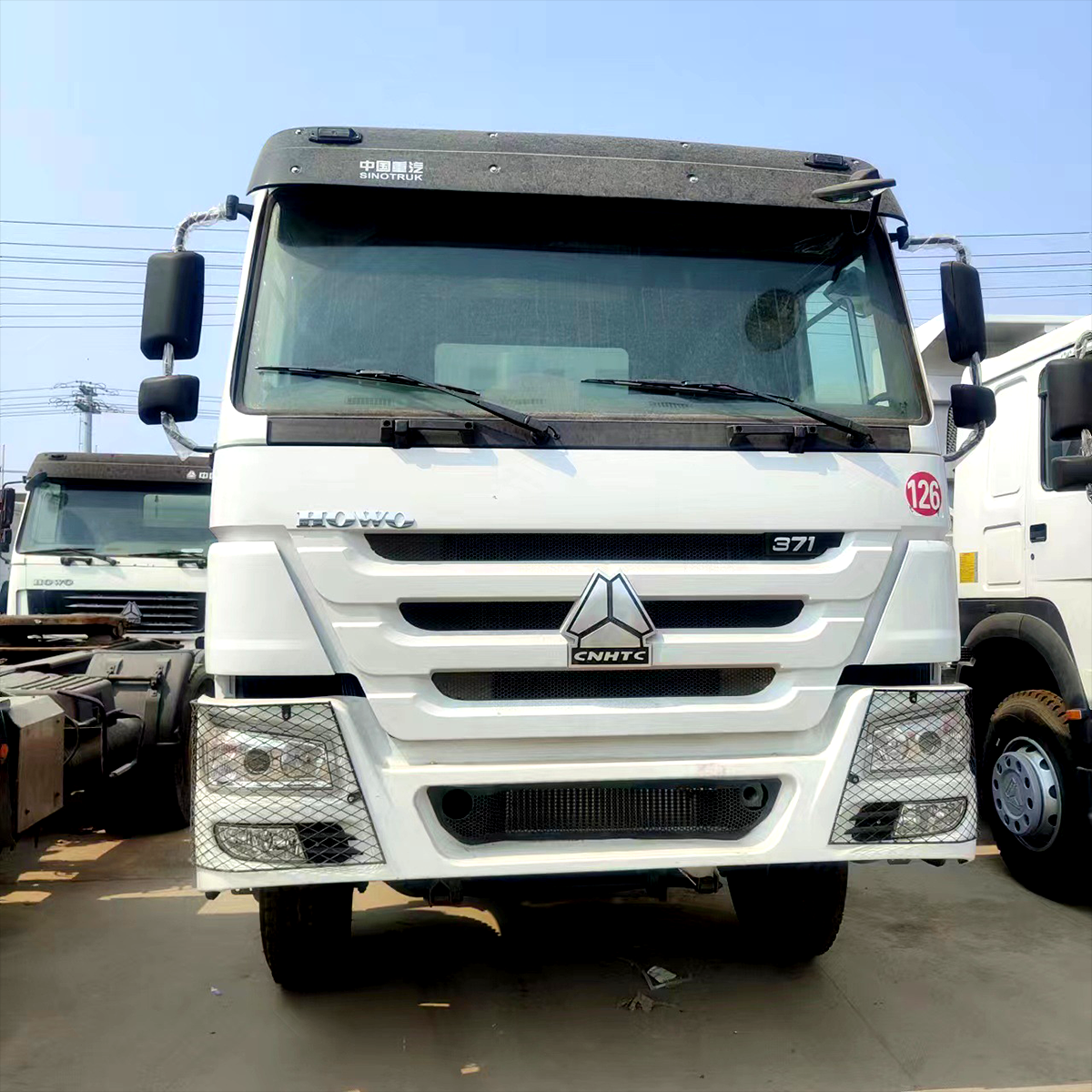 Export Sinotruk Howo 371 64 Concrete Mixer Truck