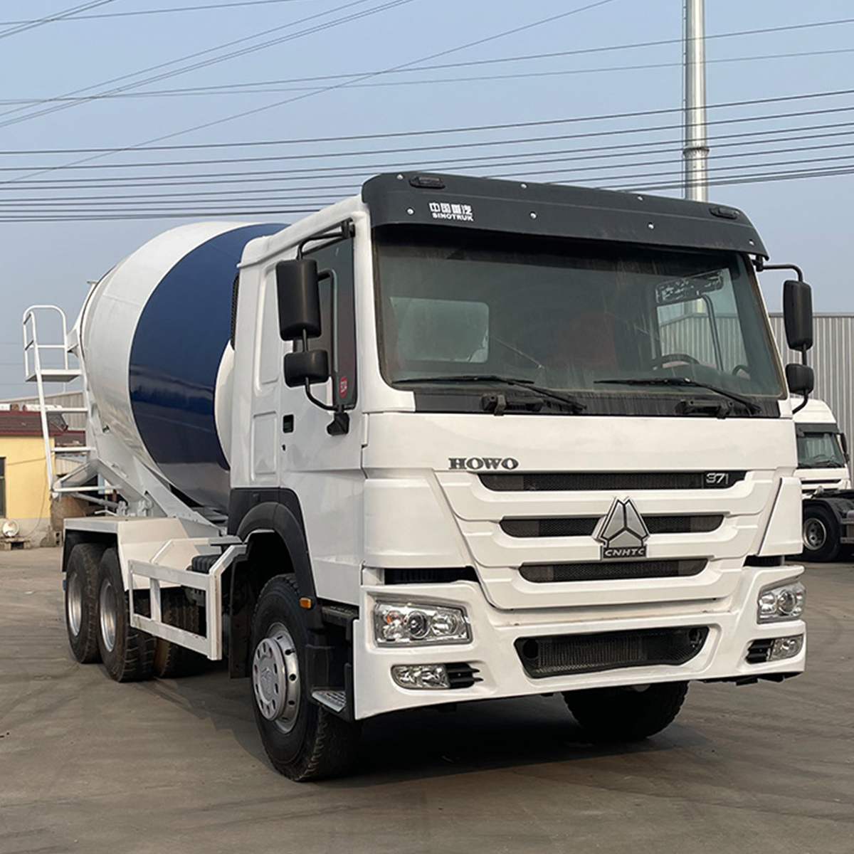 Export Sinotruk Howo 371 64 Concrete Mixer Truck