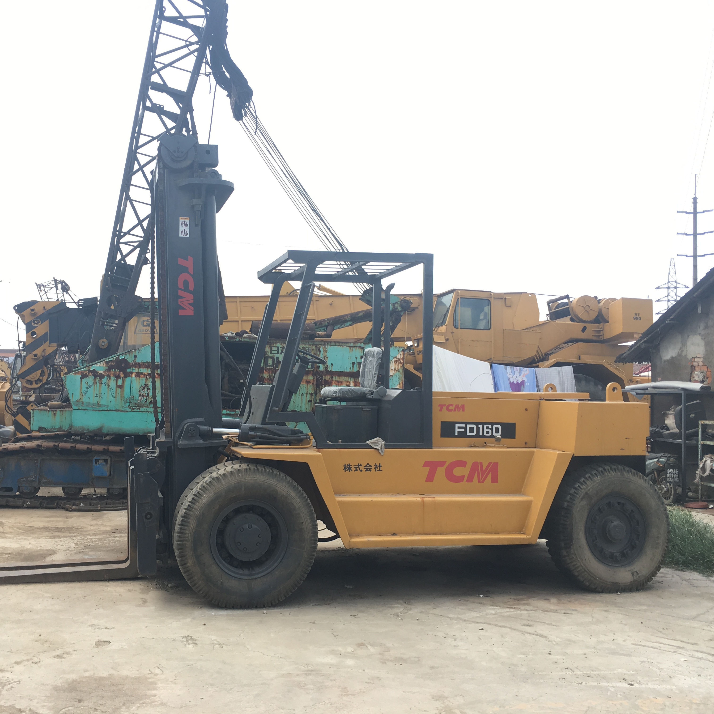 16-ton used forklift