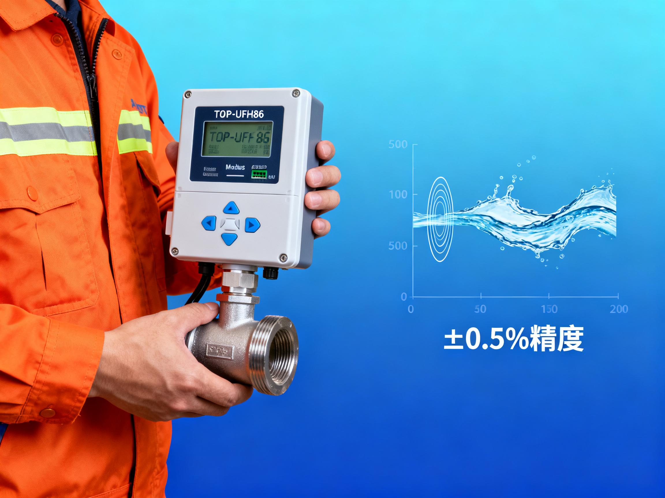 TOP-UFH86 Wall-Mounted Flow Sensor：Why Is It the Best Choice for Smart Water Management？