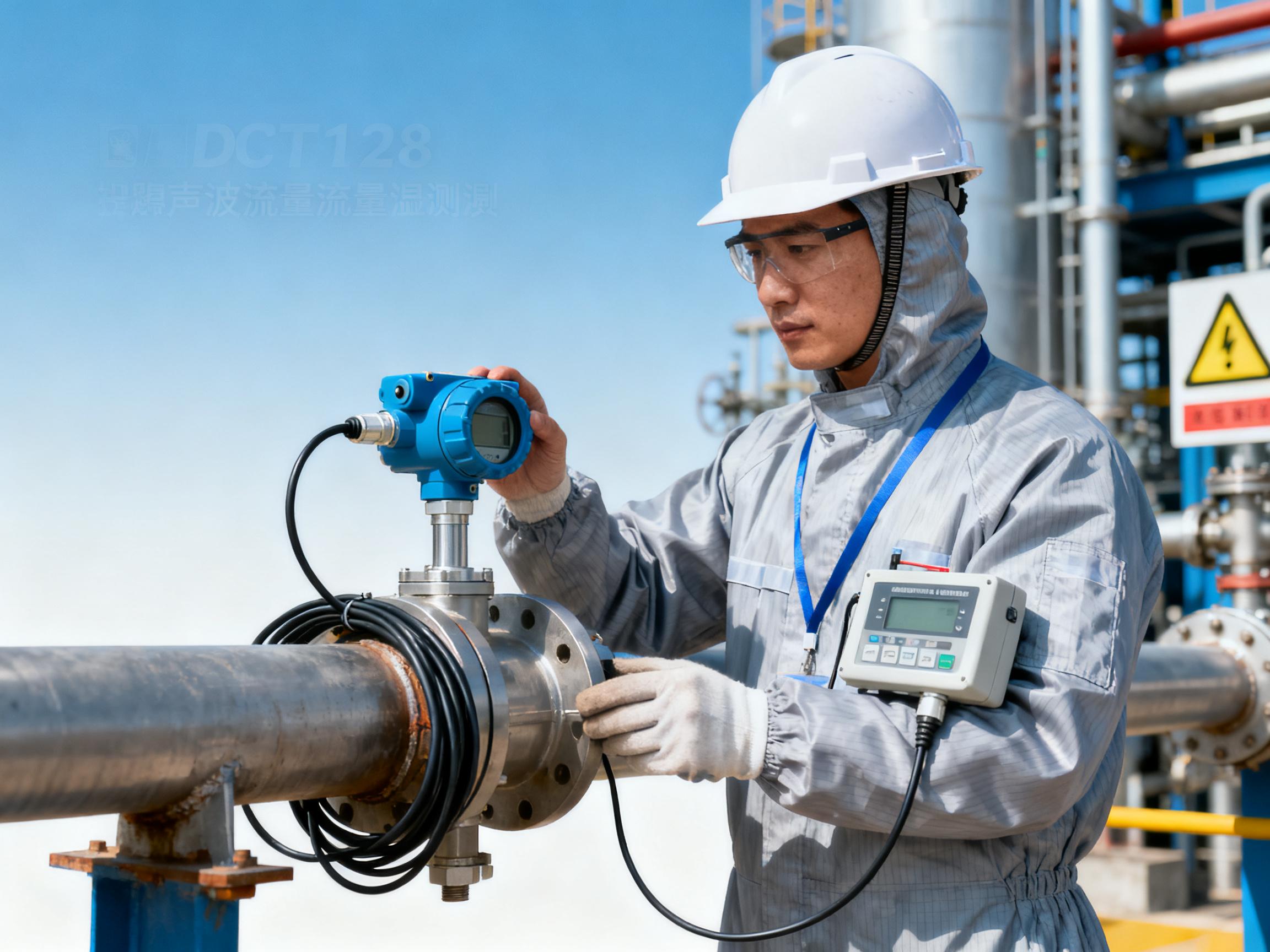 Explosion-proof application case of the DCT1258 ultrasonic flow sensor in the chemical industry